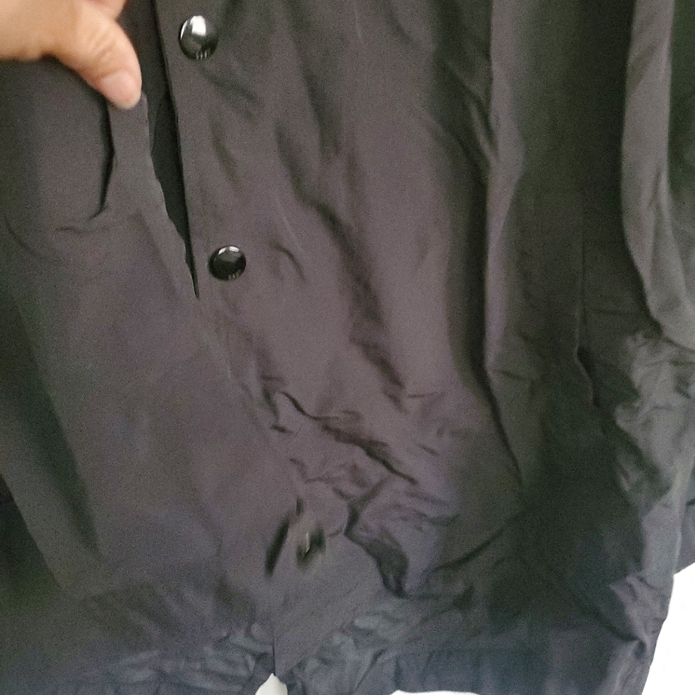 Obey Black and White Graphic Men's Jacket, Size Medium - Picture 8 of 8